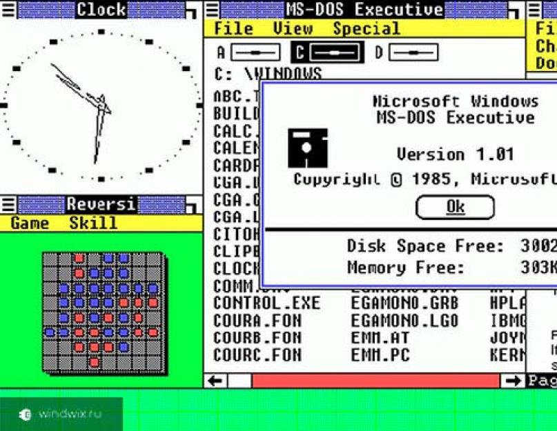 История создания Windows. Различия между Windows версиями операционных систем Все серии виндовс