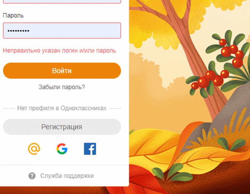 Как войти в одноклассники на мою страницу. Одноклассники социальная сеть — «Моя страница