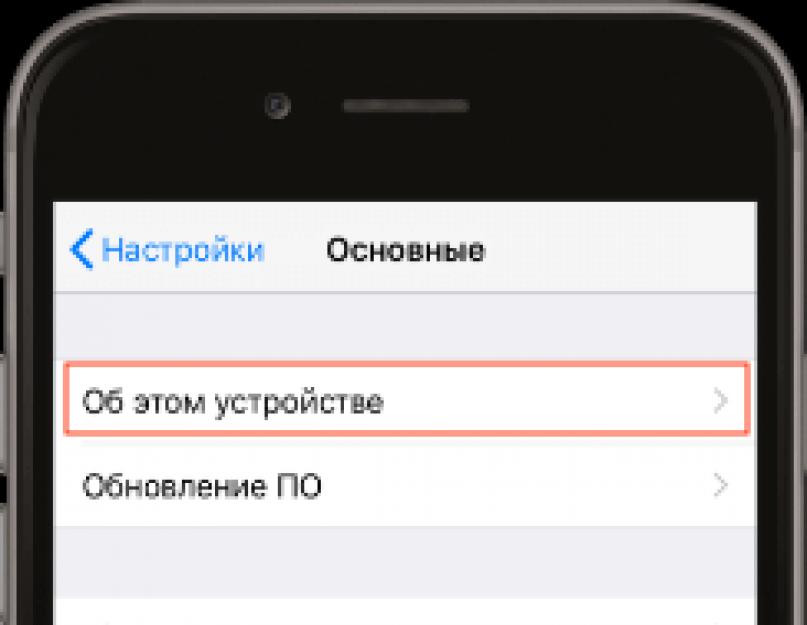 Модельный ряд iphone. Определяем возраст iPhone